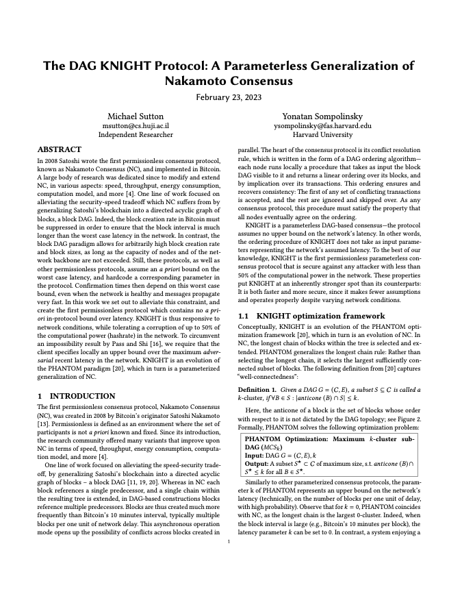 DAGKnight-White Paper